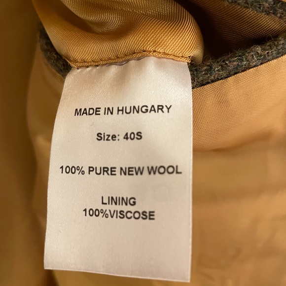 Robert Charles English Tweed overcoat - Picture 7 of 10